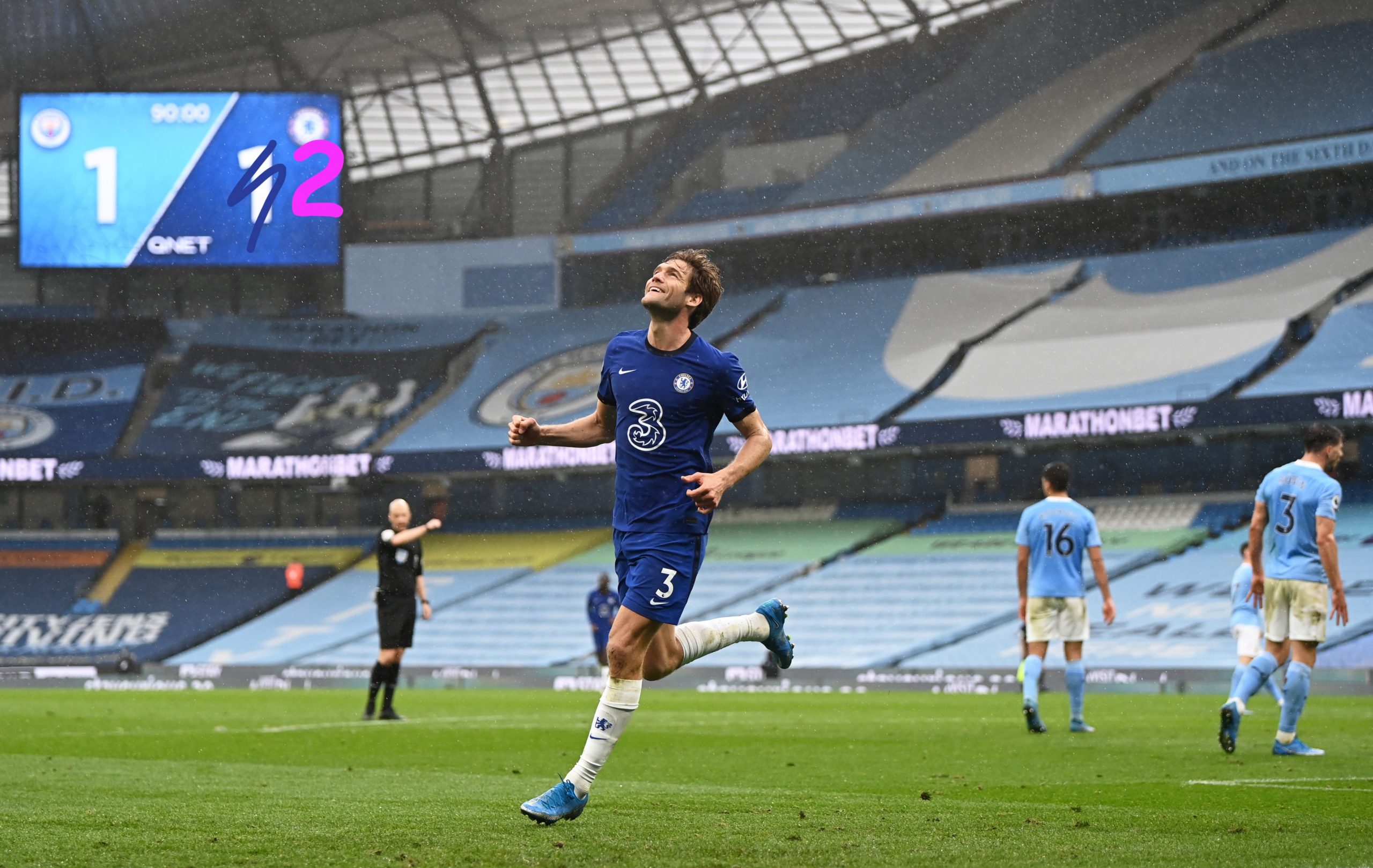 Marcos Alonso - Chelsea - Man City