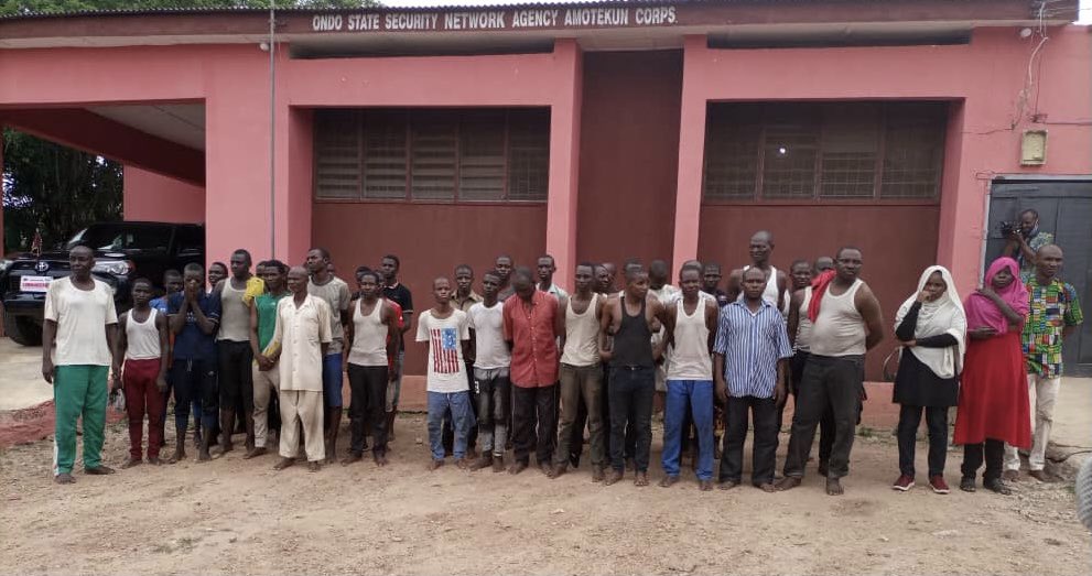 Suspected Fulani invaders in Ondo - Amotekun