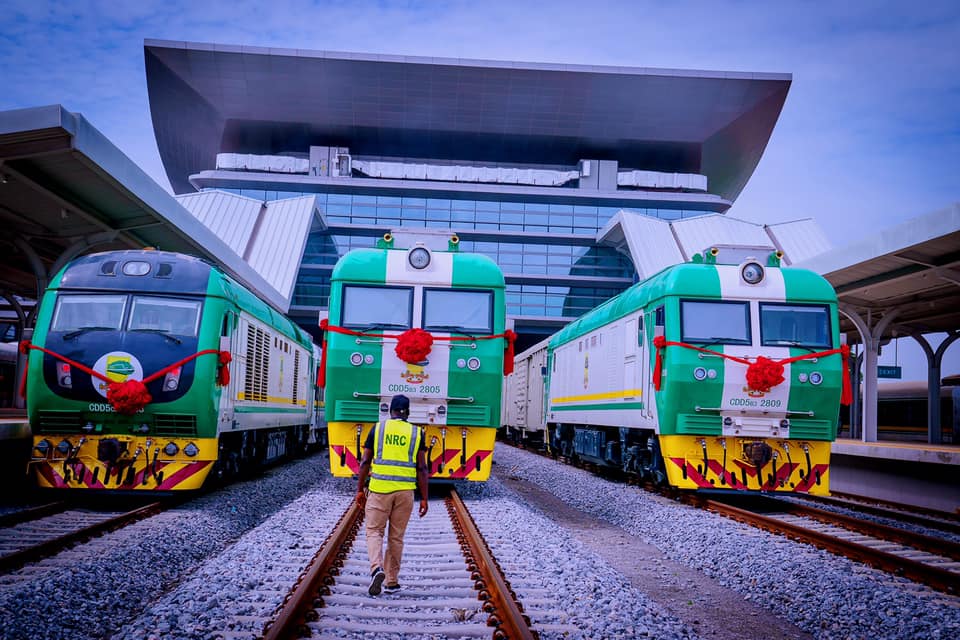 Buhari - railway in Lagos