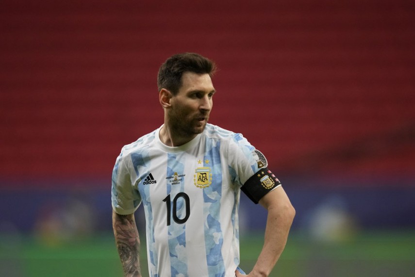 Messi - Argentina most capped player