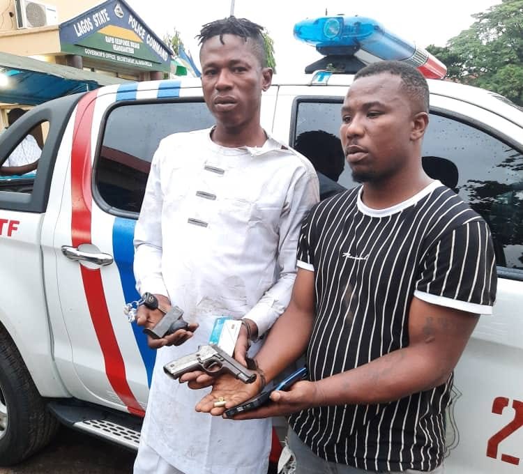 Robbery suspects - Lagos - Lexus Jeep