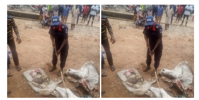 Butcher - NSCDC - contaminated meat
