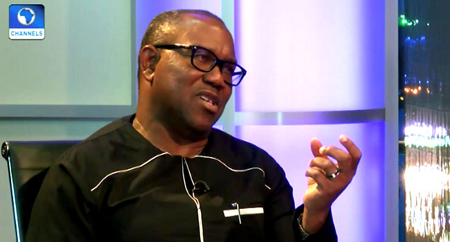 Peter Obi, former governor of Anambra state