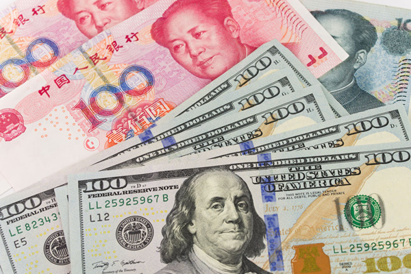 Chinese yuan - US dollar