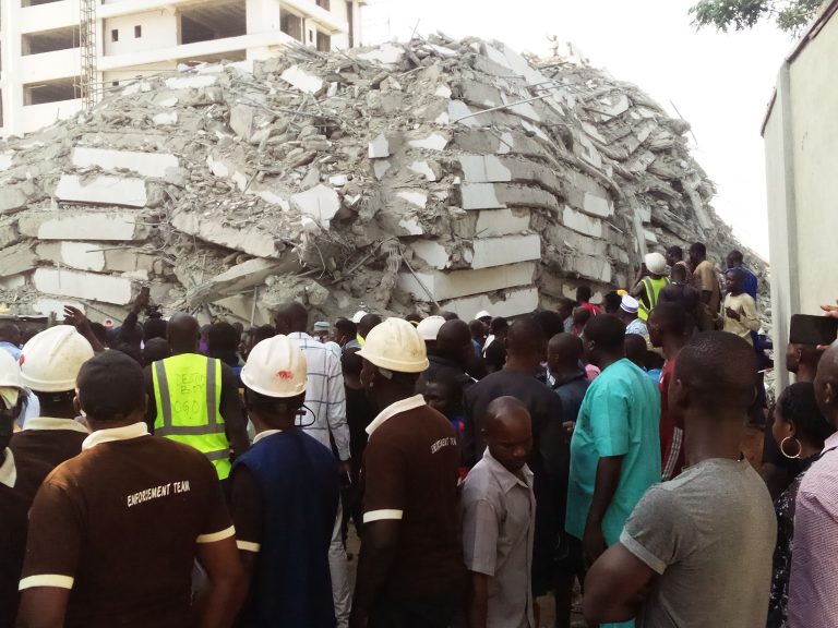 Lagos - Ikoyi building collapse