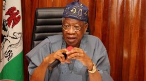 Minister of Information and Culture, Alhaji Lai Mohammed