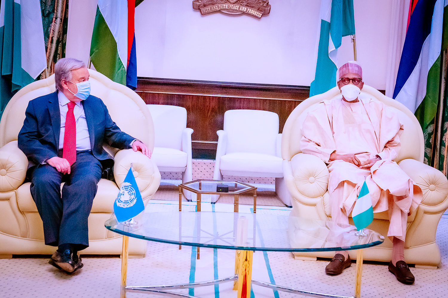 UN scribe meets Buhari