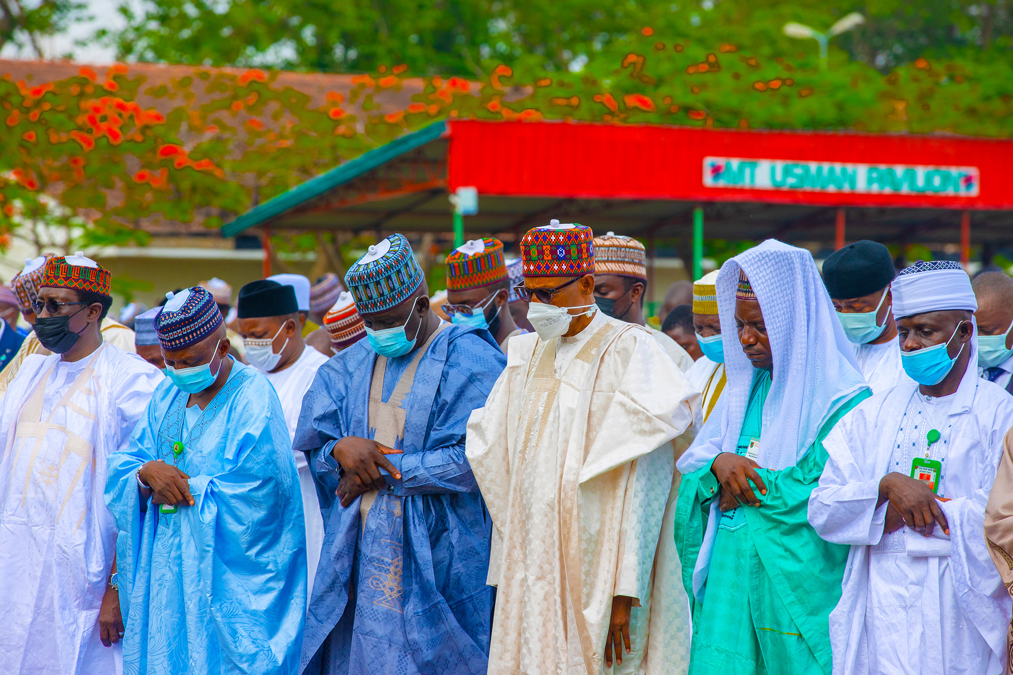 Buhari Eid prayers