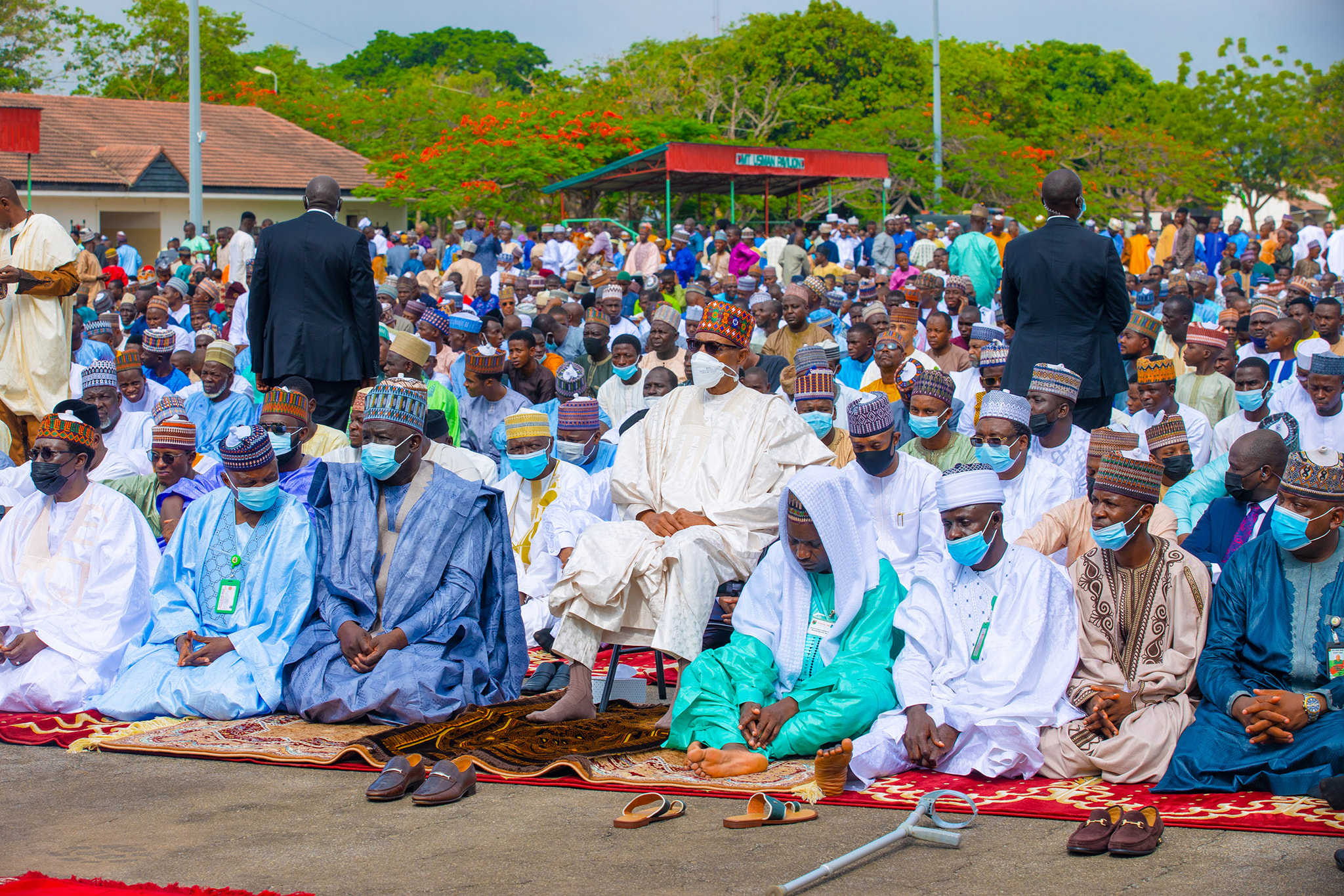Buhari Eid prayers