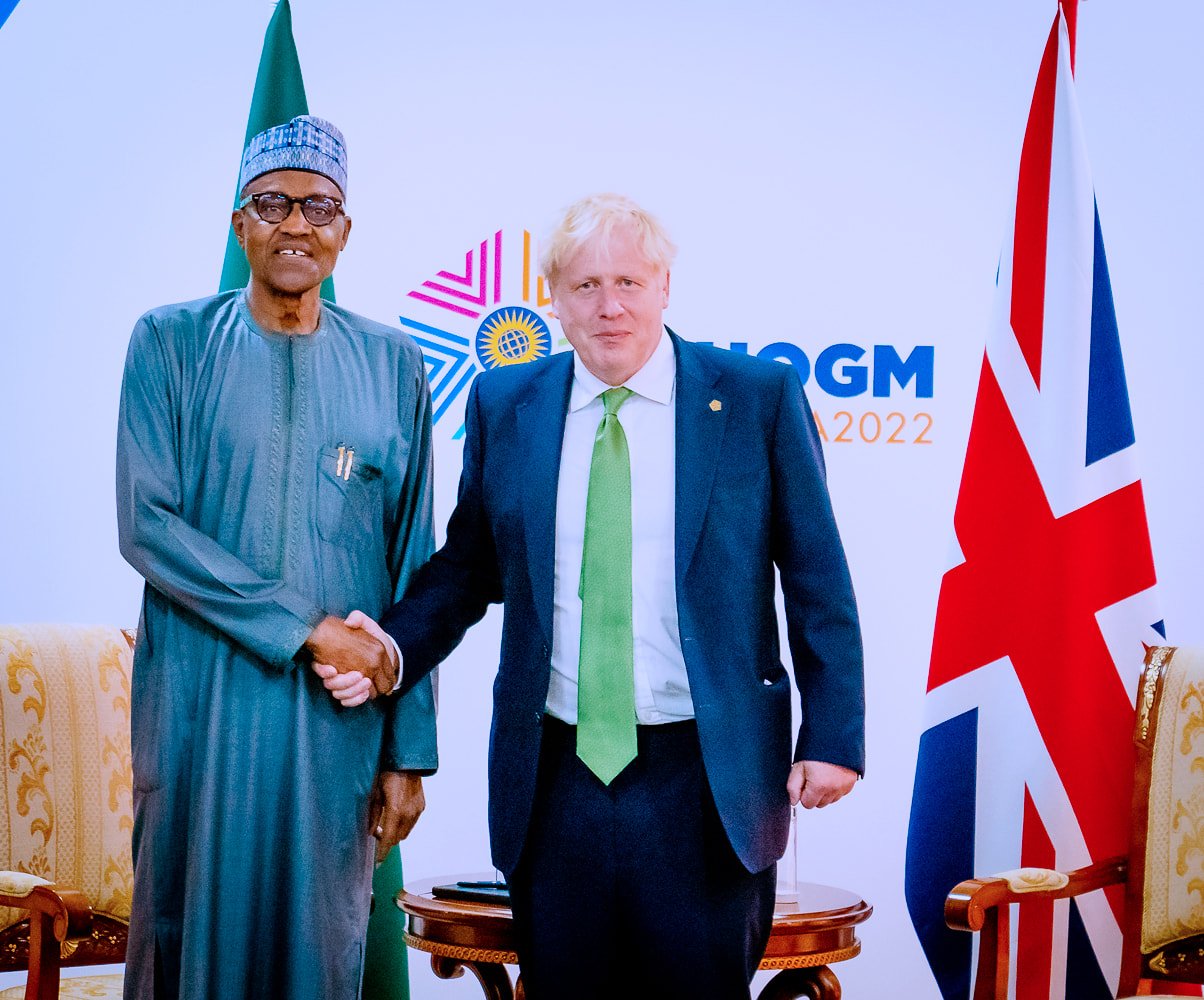 Buhari - UK Prime Minister