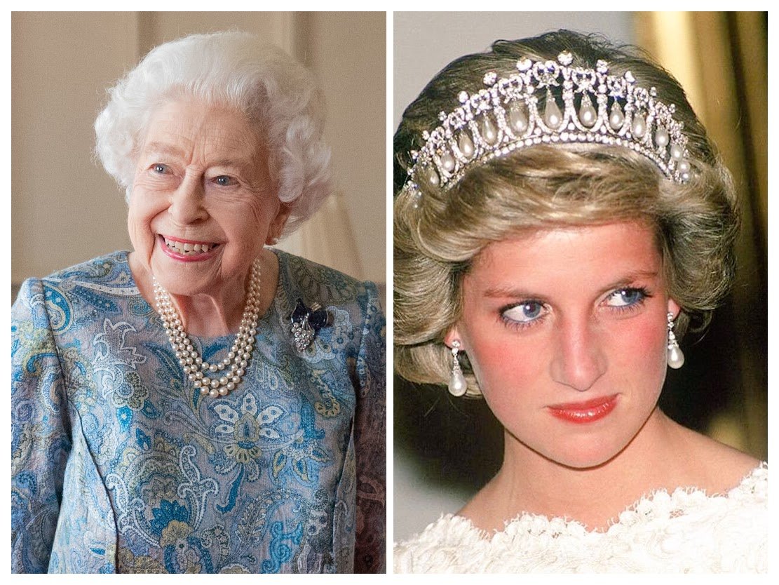 Queen Elizabeth, Princess Diana