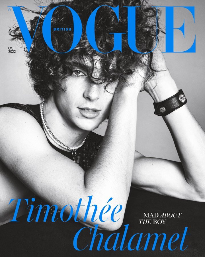 Timothee Chalamet Vogue Cover