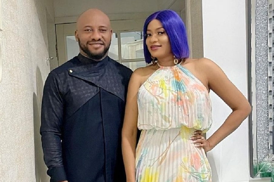 Yul Edochie and wife, May