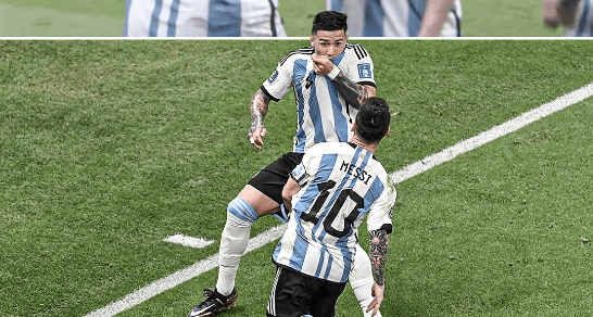 Messi - Enzo Fernandez - Argentina vs Mexico