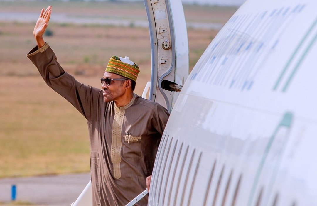 Buhari plane - travel - King Charles