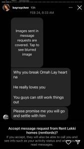 Breakup Between Omah Lay and His Girlfriend 