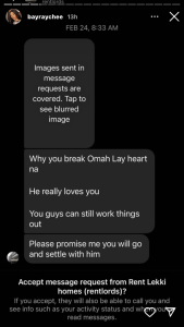 Breakup Between Omah Lay and His Girlfriend