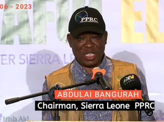 Abdulai Bangurah - PPRC Chairman - Peter Obi