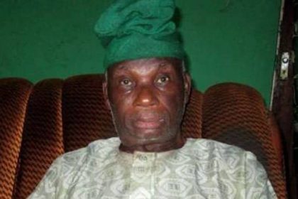 BREAKING: Nigerian Flag Designer, Pa Taiwo Akinkunmi Is Dead