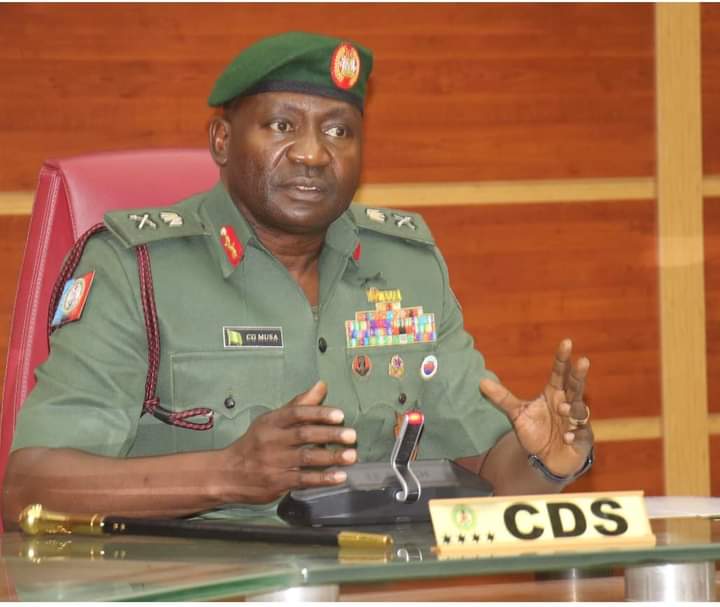Chief of Defence Staff, Gen. Chris Musa