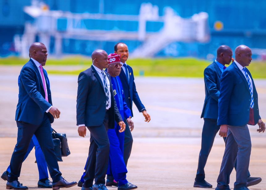 Tinubu Departs Nigeria For 78th UNGA In US