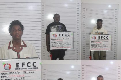 EFCC - Benin - internet fraudsters