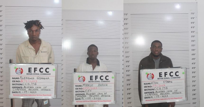 Benin - internet fraudsters - EFCC