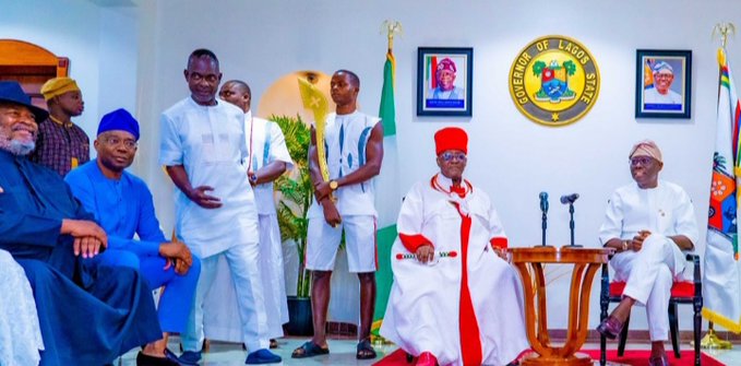 Social Media Agog Over Oba Of Benin's Comment About The Origin Of Lagos State
