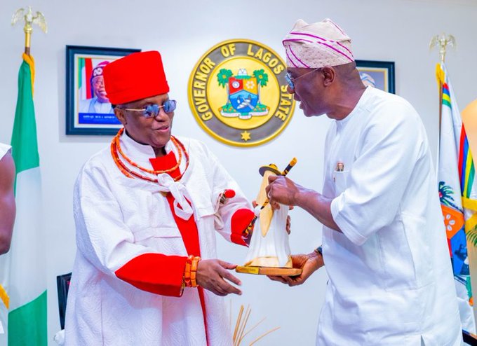 VIDEO: "Certain Areas In Lagos Was Founded By My Ancestors" - Oba Of Benin