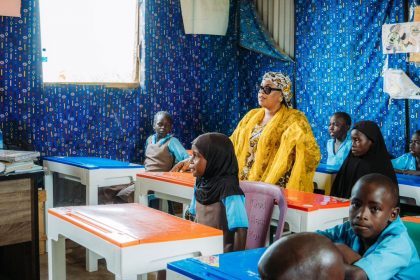 School Feeding: Dr. Yetunde Adeniji Visits Transitional Learning Centre In Wassa FCT
