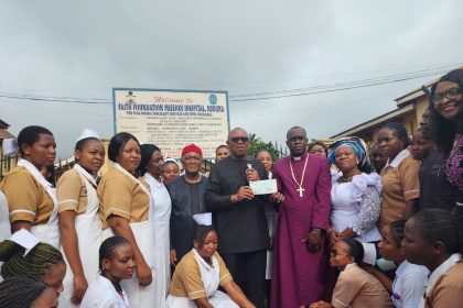 Peter Obi - Enugu hospital donation