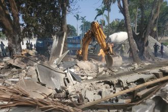 Illegal shanties demolished in Lagos