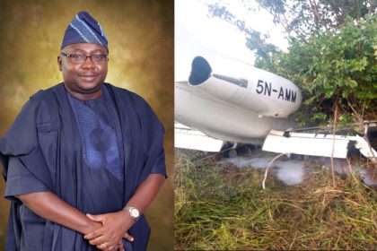 Minister of Power - crashed plane - Adebayo Adelabu
