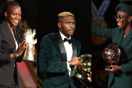 Nnadozie, Osimhen and Oshoala - CAF awards