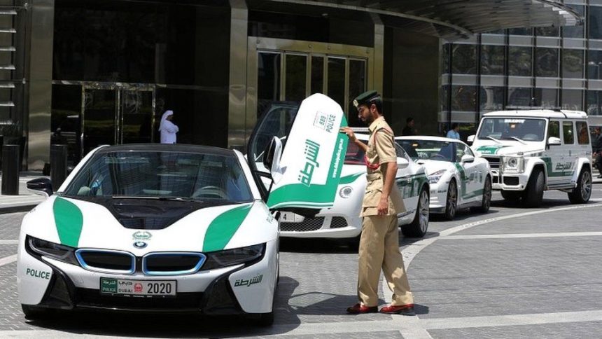 Dubai police - security in patrol