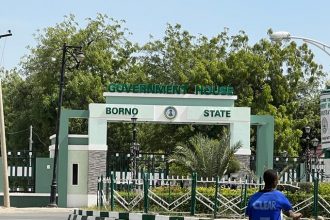 JUST IN: Fire Guts Borno State Governor's Office