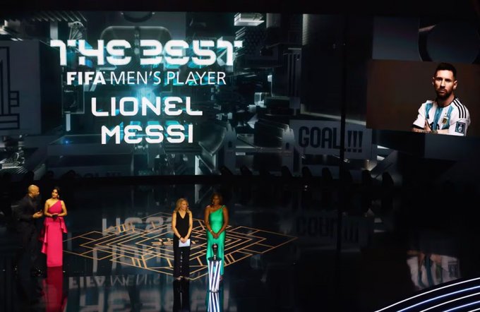 Messi Named FIFA Men’s Player Of The Year