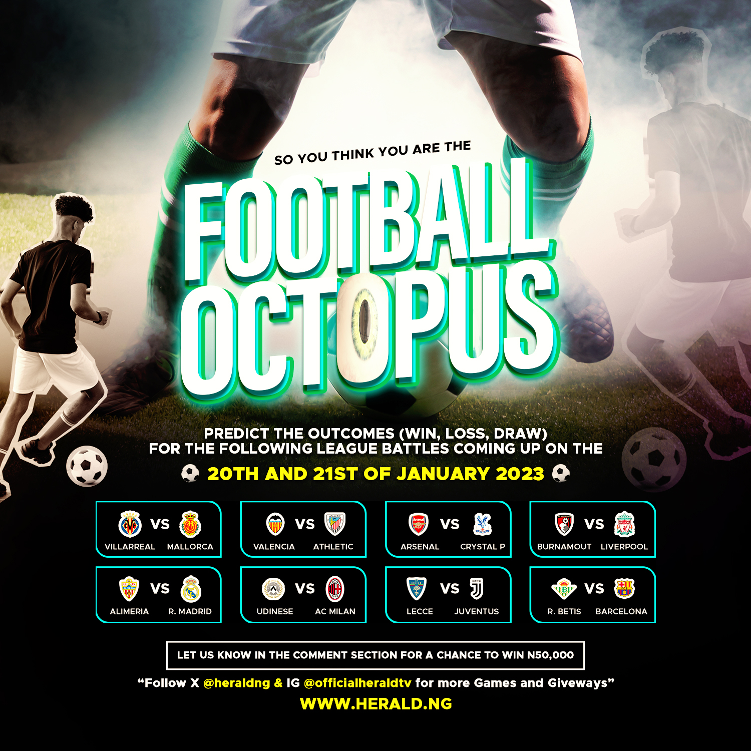 Football Octopus - Predict and win