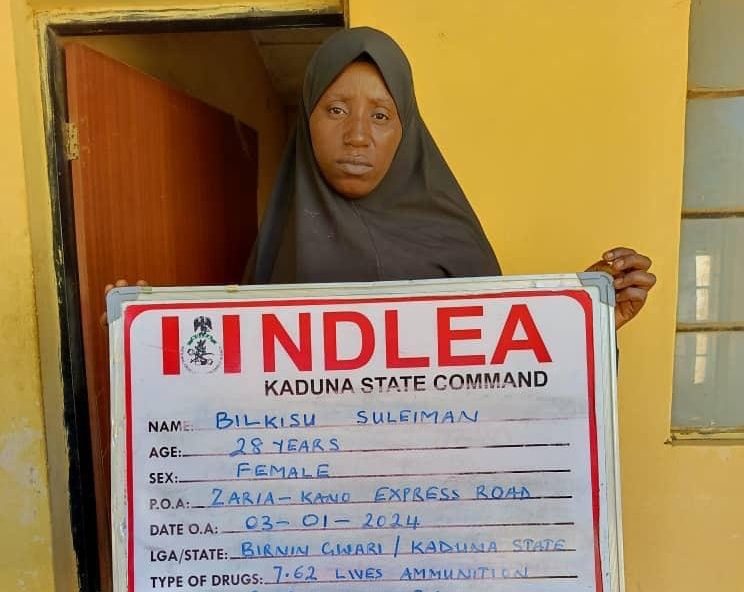 Bilkisu Suleman - bandits - female supplier of ammunition - NDLEA