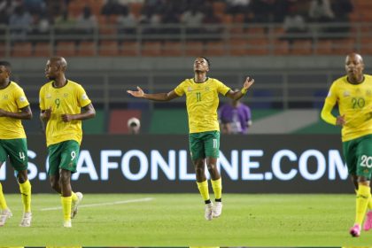 South Africa Crush Namibia 4-0 To Reignite AFCON 2023 Hopes