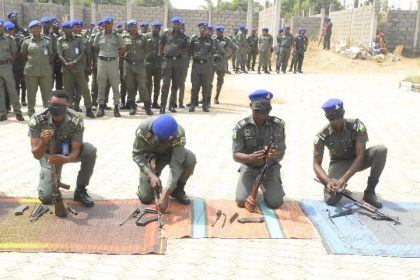 IGP - arms drills for policemen