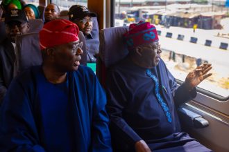 Tinubu inaugurates Lagos Red Line Rail Project