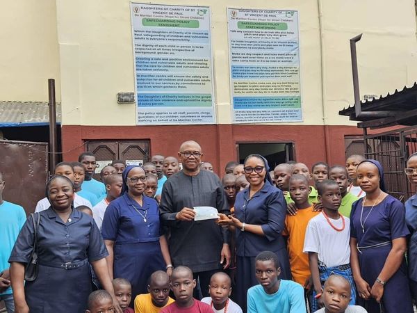 Peter Obi - De Marillac Centre for Street Children in Port Harcourt, Rivers State