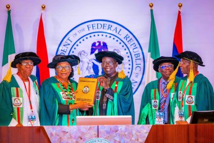 President Bola Tinubu - investiture ceremony - Nigeria Academy of Science