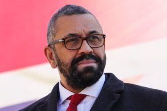 UK home secretary, James Cleverly - overseas health workers in UK